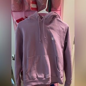 Purple champion hoodie